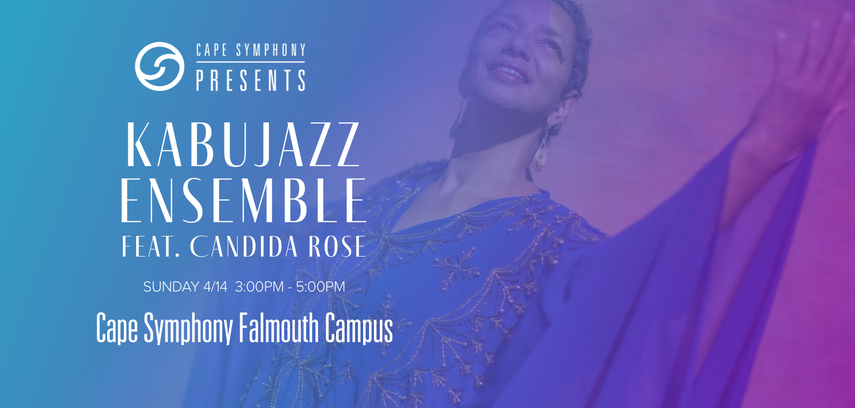 Cape Symphony Presents: Kabu Jazz, Featuring Candida Rose