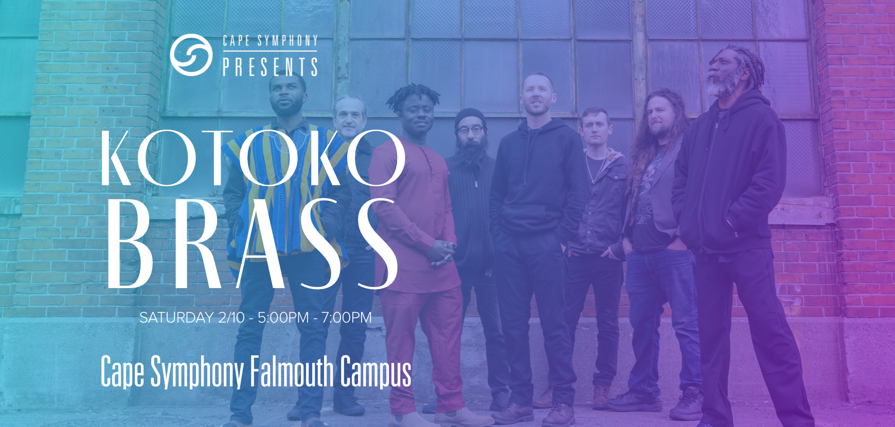 Cape Symphony Presents: Kotoko Brass