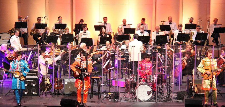 Classical Mystery Tour performs with the Cape Symphony in April 2022