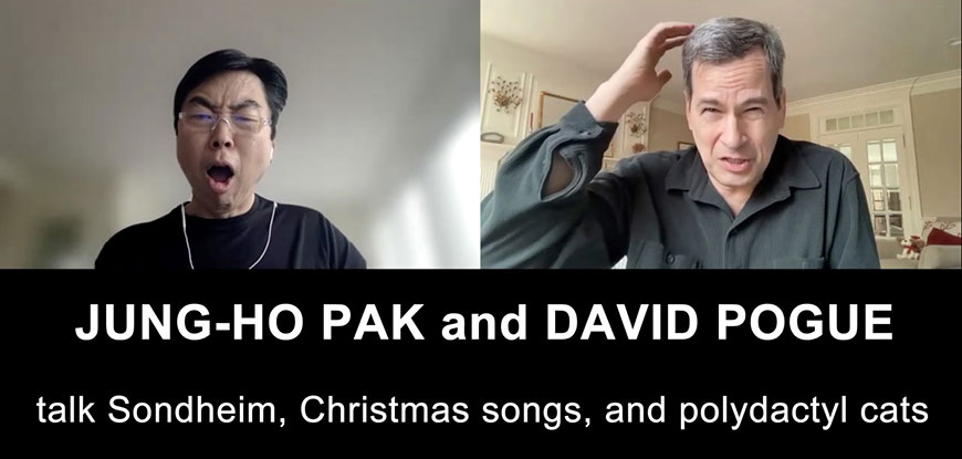 David Pogue performs with the Cape Symphony in Holiday on the Cape December 2021