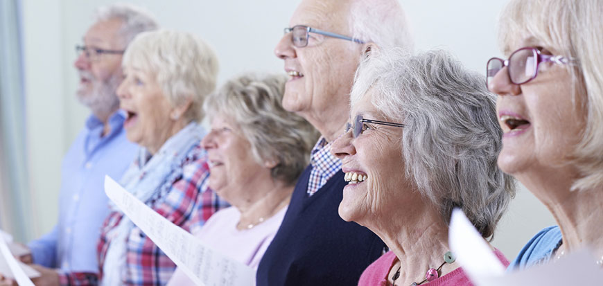 Cape Symphony's Sing for Joy Ensemble for Parkinson's Patients