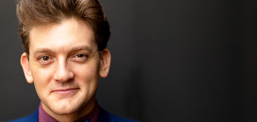 Mark Kopitzke performs with the Cape Symphony in February 2022 