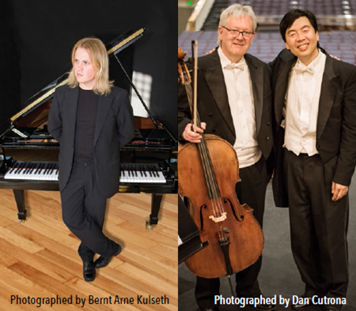 Guest artists Knut Erik Jensen and Bo Ericsson (with Jung-Ho Pak)